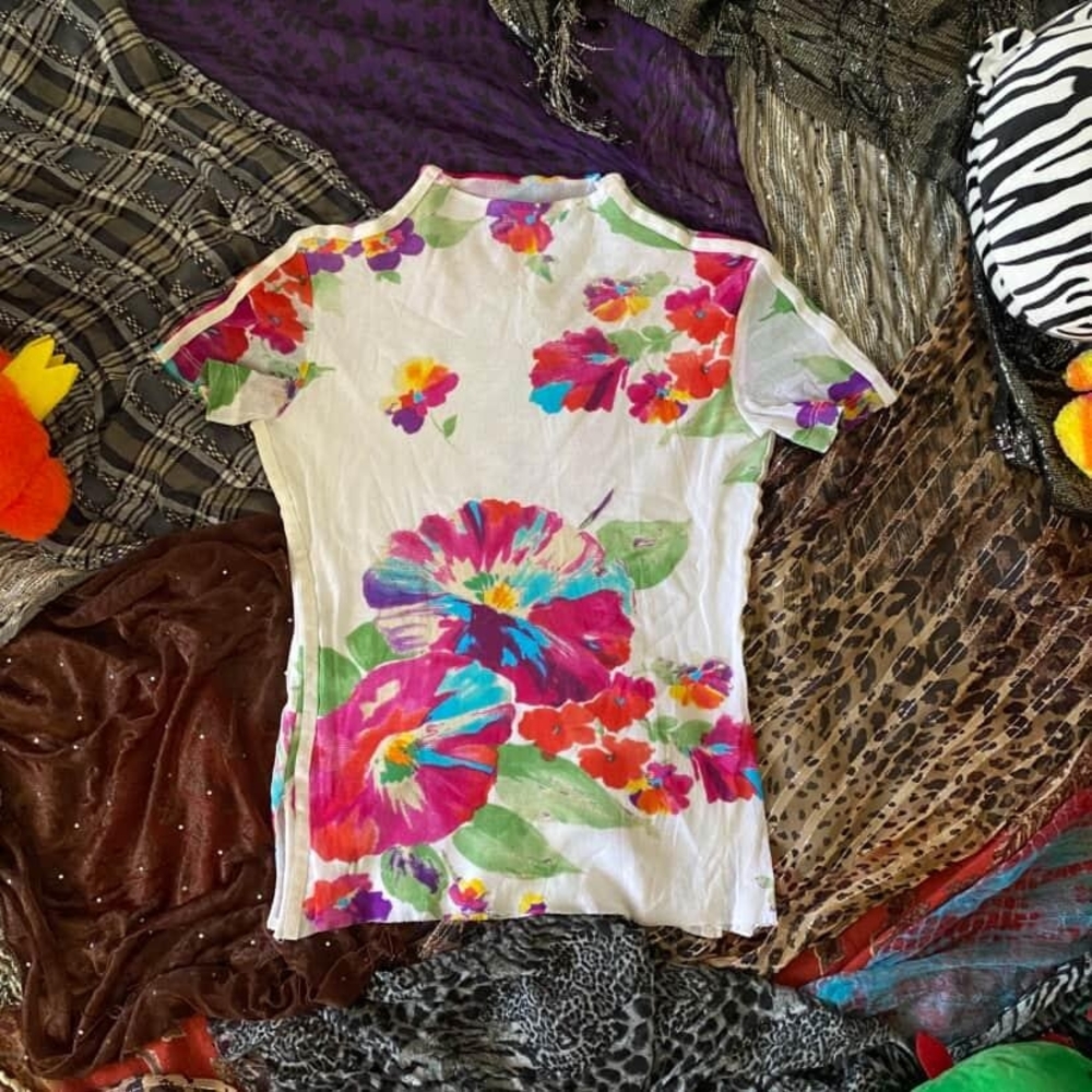 Floral Print T-Shirt